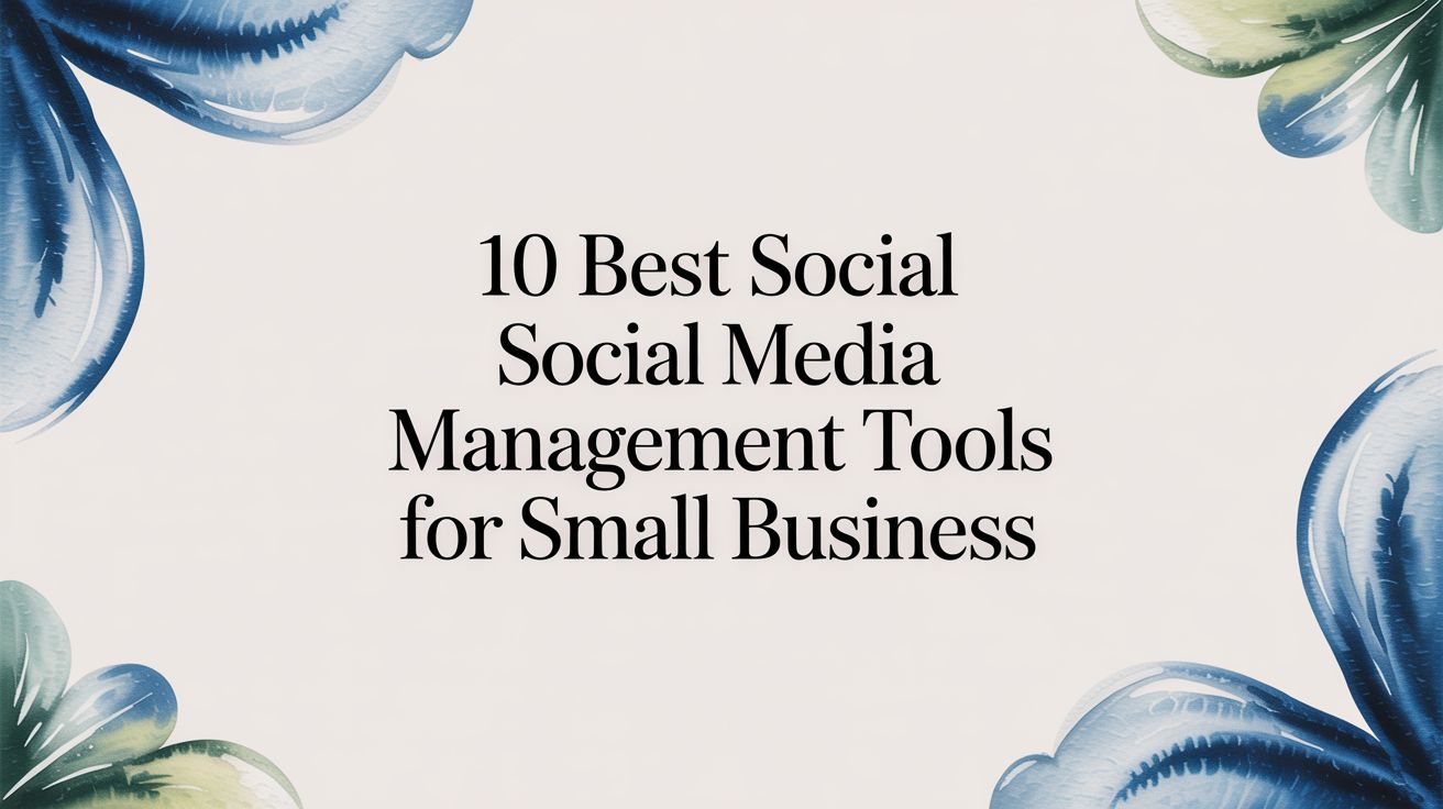 10 Best Social Media Management Tools for Small Business