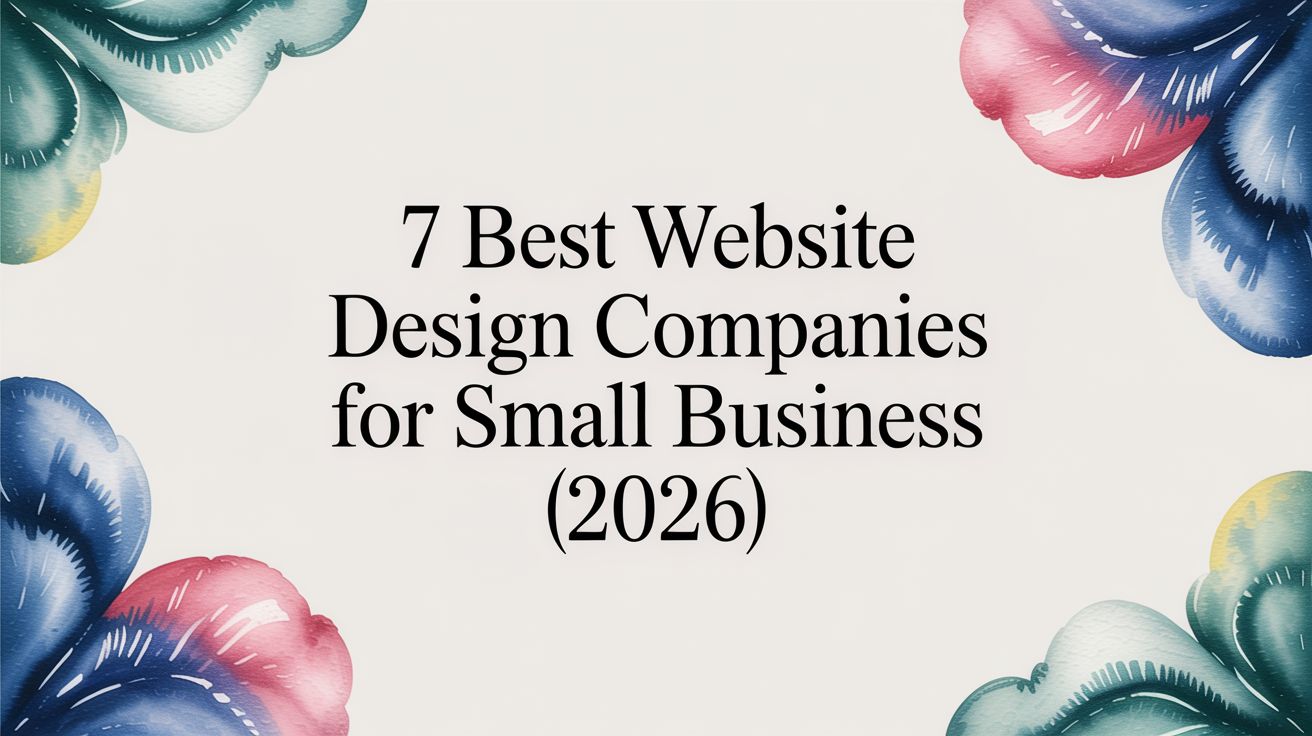 7 Best Website Design Companies for Small Business (2026)
