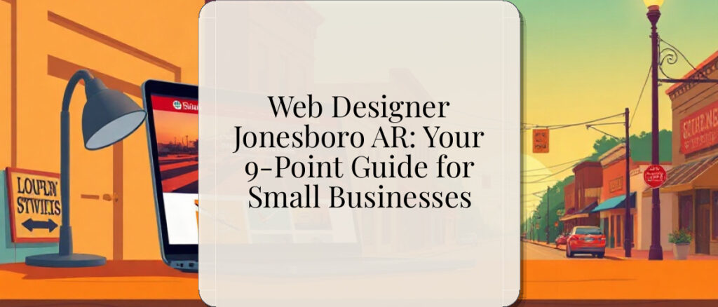 Web Designer Jonesboro AR: Your 9-Point Guide for Small Businesses