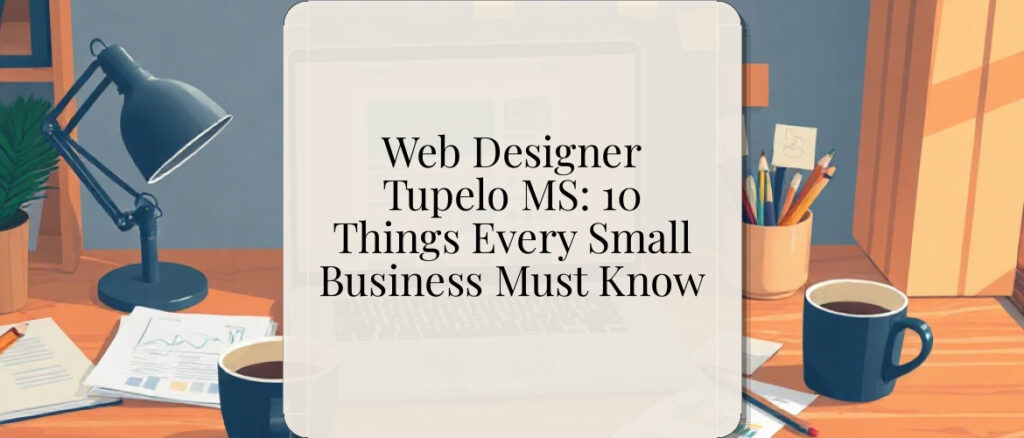 Web Designer Tupelo MS: 10 Things Every Small Business Must Know