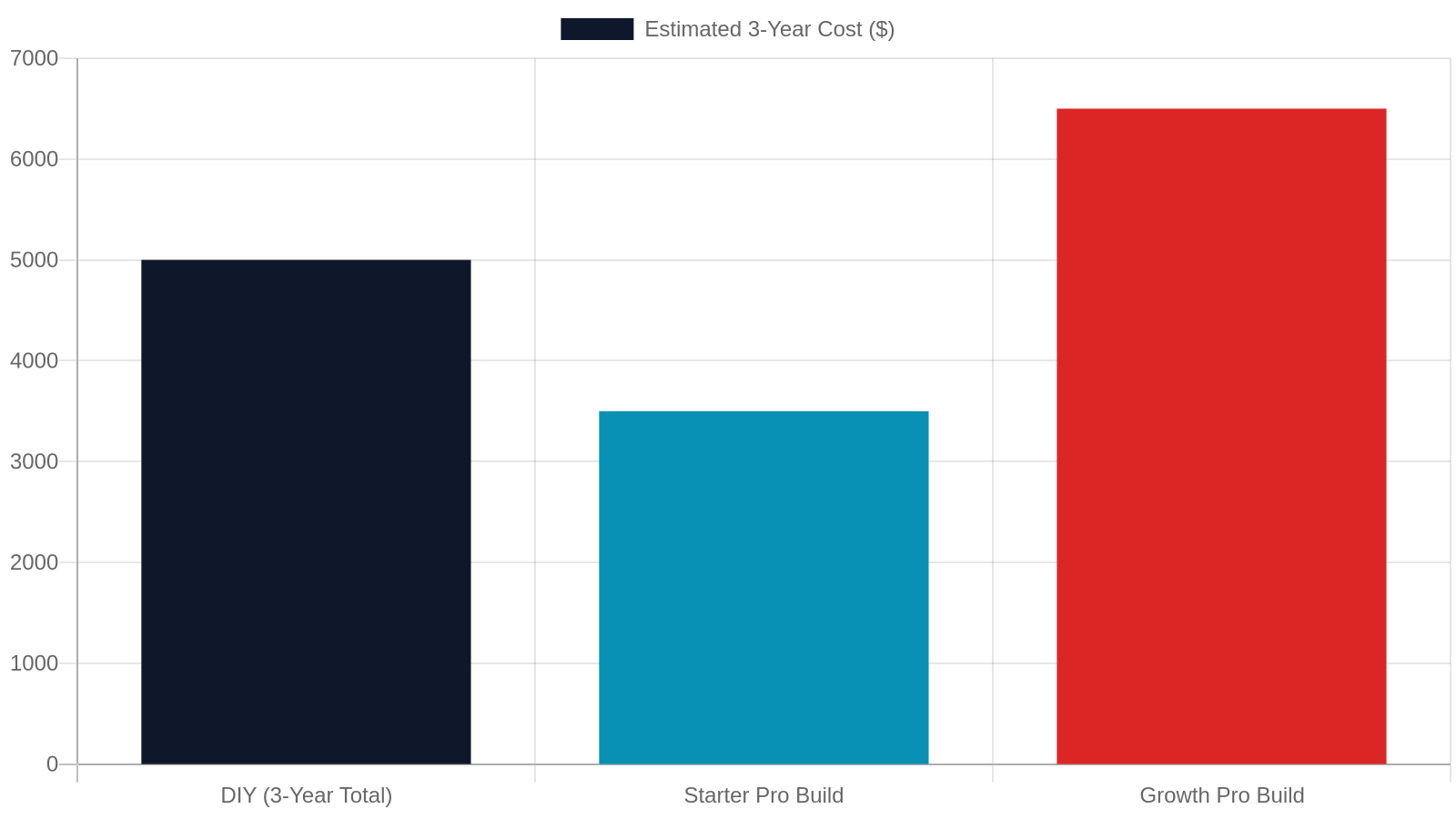 5. DIY Website Builders vs. Professional Fast Builds